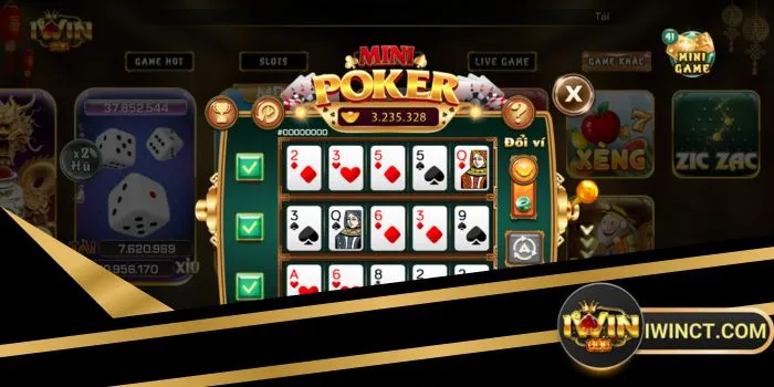 Cách cược Mini Poker iwin chuẩn như cao thủ